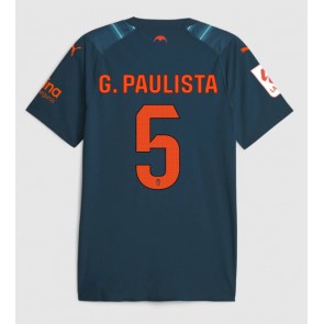 Valencia Gabriel Paulista #5 Replica Away Stadium Shirt 2023-24 Short Sleeve
